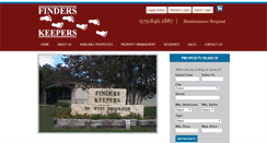 Desktop Screenshot of finderskeepersbcs.com